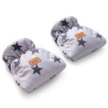Podwójne mufki do wózka, GREY STARS WINTER   - opinie