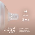 LOVI Smoczek dynamiczny do karmienia Mammafeel 3m+ WOLNY 1 szt.  - opinie