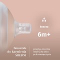 LOVI Smoczek dynamiczny do karmienia Mammafeel 6m+ ŚREDNI 1 szt.  - opinie