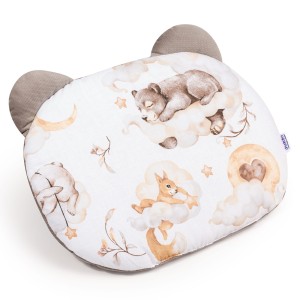 Poduszka MIŚ - Sweet Teddy i Latte Velvet