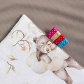 Kocyk niemowlęcy 55x75cm - Sweet Teddy i Latte Velvet - opinie