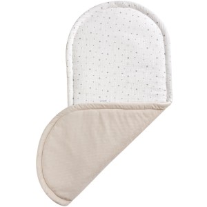 Muślinowy Materac do kokonu Comfort - Little Stars i Ecru Velvet