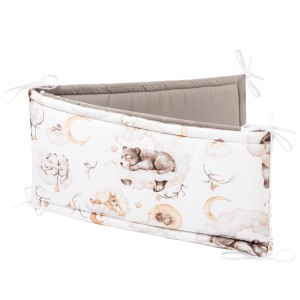 Ochraniacz do łóżeczka XXL - Sweet Teddy