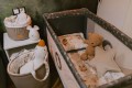 Pojemnik / koszyk na akcesoria dla niemowlaka - Sweet Teddy i Latte Velvet - opinie