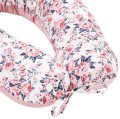 Poduszka ciążowa - Roses i Smokey Pink Soft Velvet  - opinie