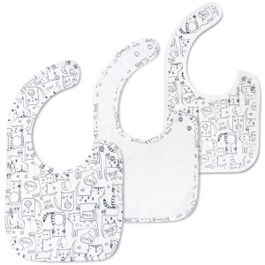 Śliniaczek bawełniany Hello Kitten 3 pack 