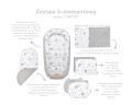 Zestaw 5 elementowy Comfort - Happy Jungle i Latte Velvet - opinie