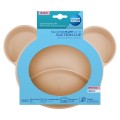 Canpol babies Silikonowy, Trójdzielny Talerzyk z Przyssawką MIŚ Beige - opinie