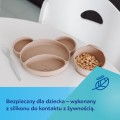 Canpol babies Silikonowy, Trójdzielny Talerzyk z Przyssawką MIŚ Creme - opinie