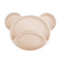 Canpol babies Silikonowy, Trójdzielny Talerzyk z Przyssawką MIŚ Creme - opinie