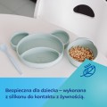 Canpol babies Silikonowa Miseczka z Przyssawką 330 ml Creme - opinie
