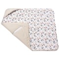 (Outlet) Kocyk do fotelika samochodowego - Boho Garden i ecru Velvet  - opinie