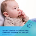 Canpol babies by Difrax Smoczek 100% silikonowy 0-6m symetryczny 1 szt. Orange - opinie