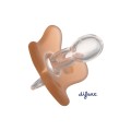 Canpol babies by Difrax Smoczek 100% silikonowy 6-12m symetryczny 1 szt. Orange  - opinie
