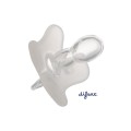 Canpol babies by Difrax Smoczek 100% silikonowy 6-12m symetryczny 1 szt. White - opinie
