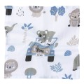 Pieluszki muślinowe 30x30 cm 3pak - Blue Safari - opinie