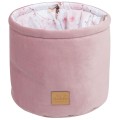 Pojemnik / koszyk na akcesoria dla niemowlaka - Little Fairy i Smokey Pink Soft Velvet  - opinie
