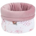 Pojemnik / koszyk na akcesoria dla niemowlaka - Little Fairy i Smokey Pink Soft Velvet  - opinie
