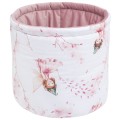 Pojemnik / koszyk na akcesoria dla niemowlaka - Little Fairy i Smokey Pink Soft Velvet  - opinie