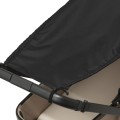 Daszek przeciwsłoneczny do wózka UV - Black - opinie