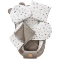 Muślinowy Zestaw 5 elementowy Comfort - Simply Nature i Latte Velvet - opinie