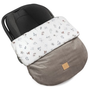 Okrycie, osłonka na nóżki - Simply Nature i Latte Velvet - zdjęcie