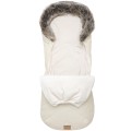 Zimowy śpiworek dziecięcy do wózka, gondoli i sanek - ECRU  WINTER - opinie