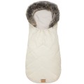 Zimowy śpiworek dziecięcy do wózka, gondoli i sanek - ECRU  WINTER - opinie