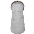 Zimowy śpiworek dziecięcy do wózka, gondoli i sanek - LIGHT GREY WINTER  - opinie