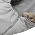 Zimowy śpiworek dziecięcy do wózka, gondoli i sanek - LIGHT GREY WINTER  - opinie