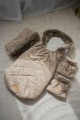 (Outlet) Zimowy śpiworek dziecięcy do wózka, gondoli i sanek - BEIGE WINTER   - opinie