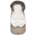 (Outlet) Zimowy śpiworek dziecięcy do wózka, gondoli i sanek - BEIGE WINTER   - opinie