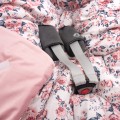 (Outlet) Kocyk do fotelika samochodowego - Roses i Smokey Pink Soft Velvet   - opinie