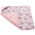 (Outlet) Kocyk do fotelika samochodowego - Roses i Smokey Pink Soft Velvet   - opinie