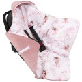 (Outlet) Kocyk do fotelika samochodowego - Little Fairy i Smokey Pink Soft Velvet   - opinie