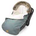 Zimowy śpiworek dziecięcy do wózka, gondoli i sanek - PASTEL SAGE WINTER   - opinie