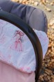 Okrycie, osłonka na nóżki - Little Fairy i smokey pink Soft Velvet - opinie