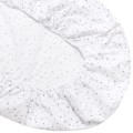Bawełniane prześcieradło z gumką do łóżeczka 120x60cm - Twinkle Stars - opinie