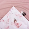 (Outlet) Kocyk przedszkolaka 100x140cm - Little Fairy i Smokey Pink Soft Velvet  - opinie