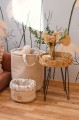 Pojemnik / koszyk na akcesoria dla niemowlaka - Boho Garden i ecru Velvet - opinie