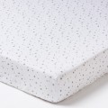 Bawełniane prześcieradło z gumką do łóżeczka 120x60cm - Twinkle Stars - opinie