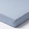 Prześcieradło jersey z gumką do łóżeczka 120x60cm - Pastel Blue - opinie