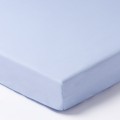 Prześcieradło jersey z gumką do łóżeczka 120x60cm - Niebieskie - opinie