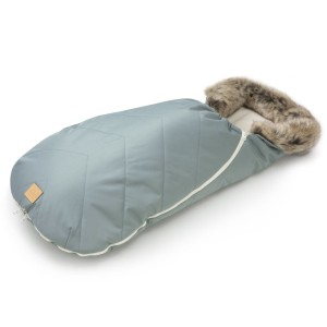 (Outlet) Zimowy śpiworek dziecięcy do wózka, gondoli i sanek - PASTEL SAGE WINTER   
