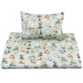 Komplet pościeli, poszewka 60 x 40 cm i poszwa 120 x 90 cm - Tropical Animals - opinie