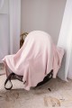 Otulacz bambusowy – kocyk mgiełka – pastel pink  - opinie