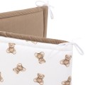 Ochraniacz do łóżeczka XXL - Mr. Teddy i Caramel Velvet - opinie