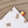 Kocyk niemowlęcy 55x75cm - Mr. Teddy i Caramel Velvet - opinie