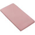 Bawełniane prześcieradło z gumką do łóżeczka 120x60cm - Dark Pink - opinie