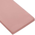 Bawełniane prześcieradło z gumką do łóżeczka 120x60cm - Dark Pink - opinie